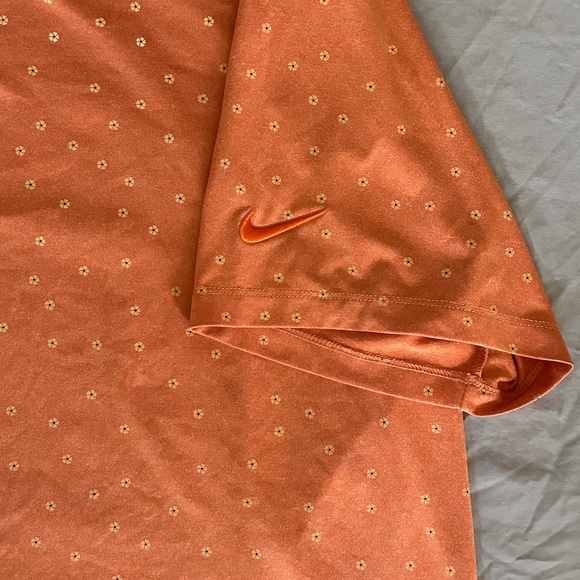 Men’s Nike Golf Dri-Fit Polo Short Sleeve Shirt Size XXL Orange EUC - Picture 4 of 6